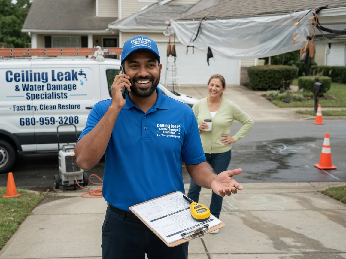 Ceiling Leak Cleanup Lugoff, SC FAQs