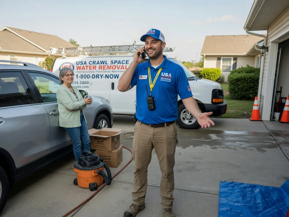 Crawl Space Water Removal Lugoff, SC FAQs